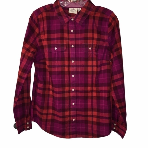 3/$21 St. John’s Bay Long Sleeve Button Down Shirt - Picture 1 of 6